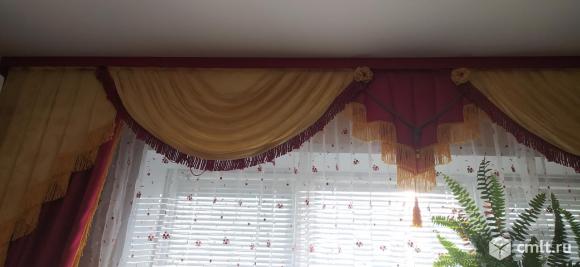 Продаю шторы с ламбрекеном. Фото 1.