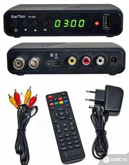Как новая DVB-T2 приставка для цифрового ТВ BarTon TH-562. Фото 3.