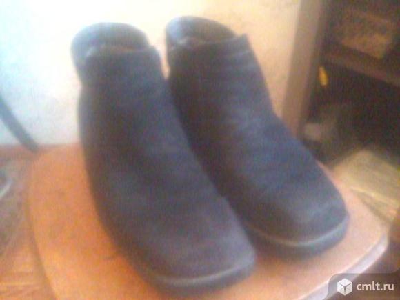 Carlo Pazolini ботинки зимние замшевые с овчиной. Фото 11.