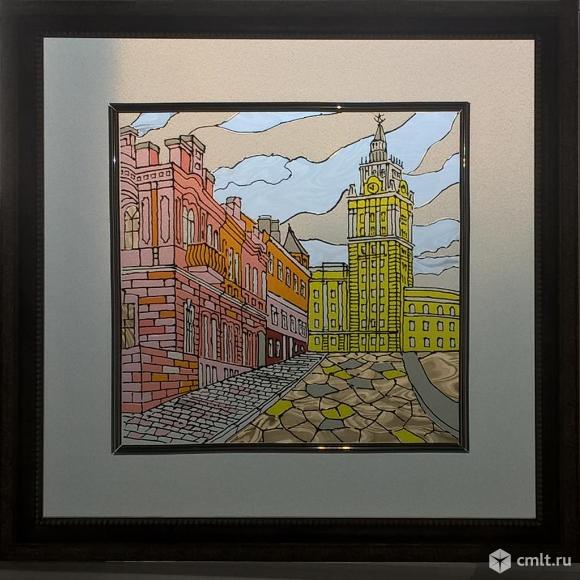 Картина-витраж. Фото 1.