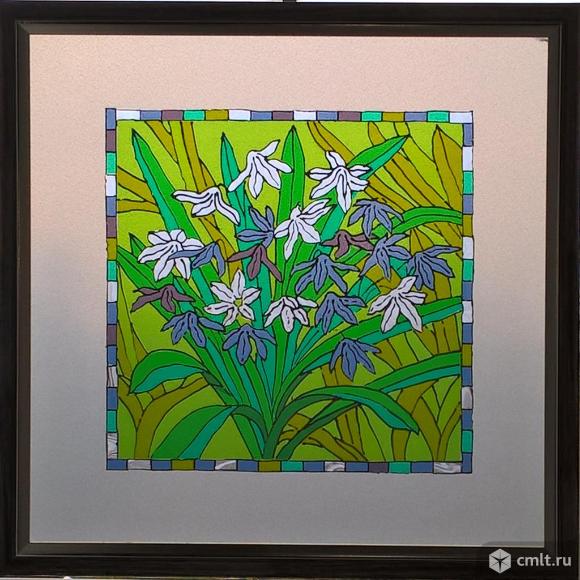 Картина-витраж. Фото 1.