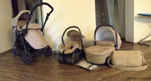 Итальянская коляска 3в1 Cam Dinamico + база автокресла даром!. Фото 1.