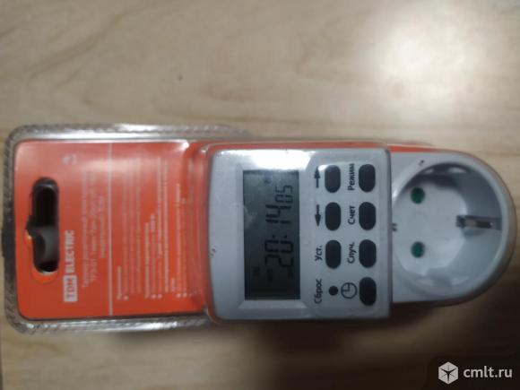 Продается электронный таймер недельный ТРЭ-01/1мин/7дн-20on/off-16a. Фото 1.