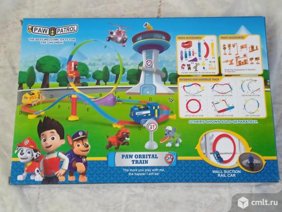 Паровозик для щенячего патруля. Фото 1.