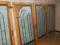 Дверцы для мебельной стенки, стекло-витраж (4 шт). Фото 6.