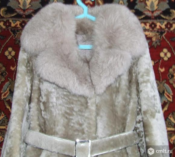 Шуба мутоновая.. Фото 1.