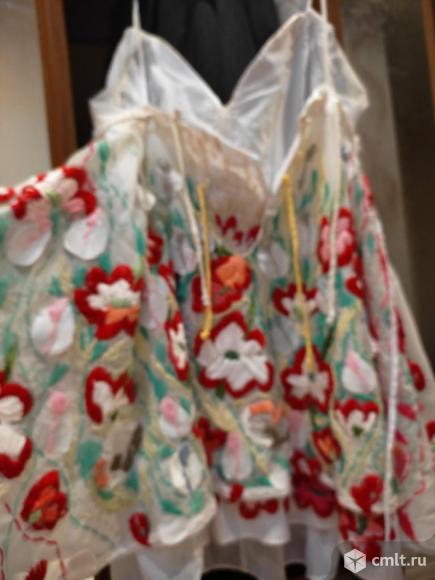 Платье сарафан ручной работы. Фото 1.