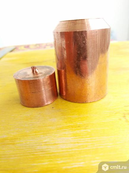 Медные болванки.. Фото 1.