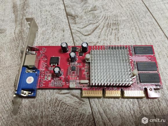 Видеокарта MX4408X AGP. Фото 1.