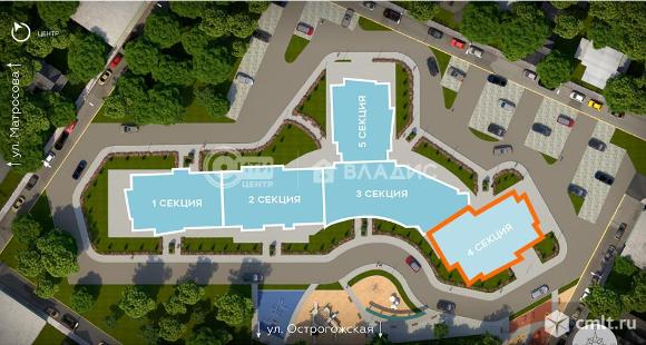 2-комнатная квартира 54,56 кв.м. Фото 12.