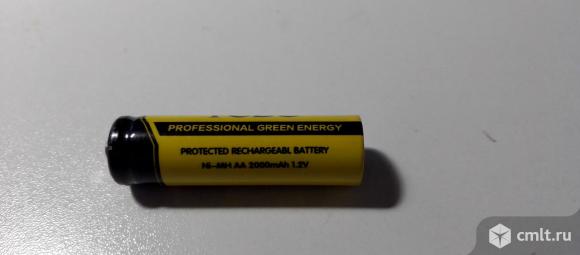 Аккумуляторная батарейка АА Ni-Mh 1.2 В  2000/2100 мА. Фото 7.