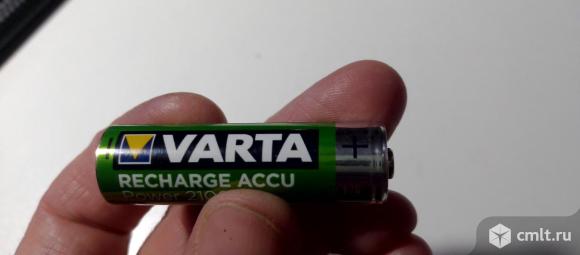 Аккумуляторная батарейка АА Ni-Mh 1.2 В  2000/2100 мА. Фото 1.