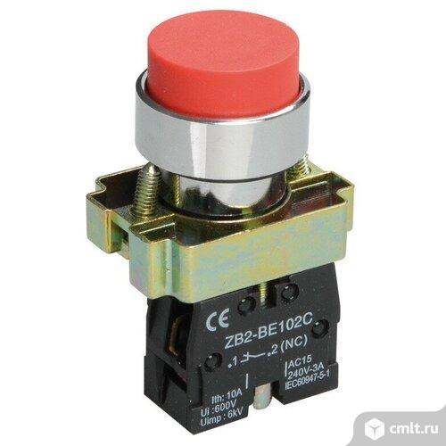 Кнопка LAY5,кнопка управления IEK SB-7; лампа IEK AD-22DS. Фото 1.