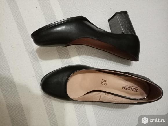 Туфли женские кожаные. Фото 1.