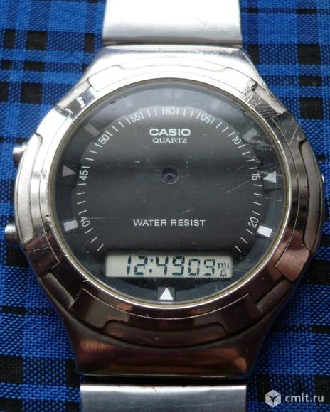 Часы Casio Quartz, 1301 MTA-1000, Stainless Steel Back, Water Resistant, DW. С браслетом. Б/у.. Фото 1.