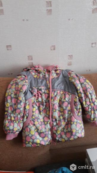 Продам демисезонную детскую куртку для девочки.. Фото 1.