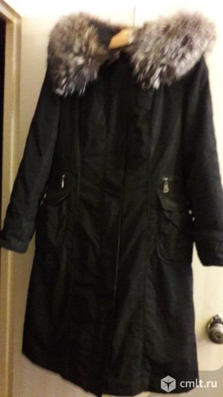 Продаю женское зимнее пальто с чернобуркой.. Фото 1.