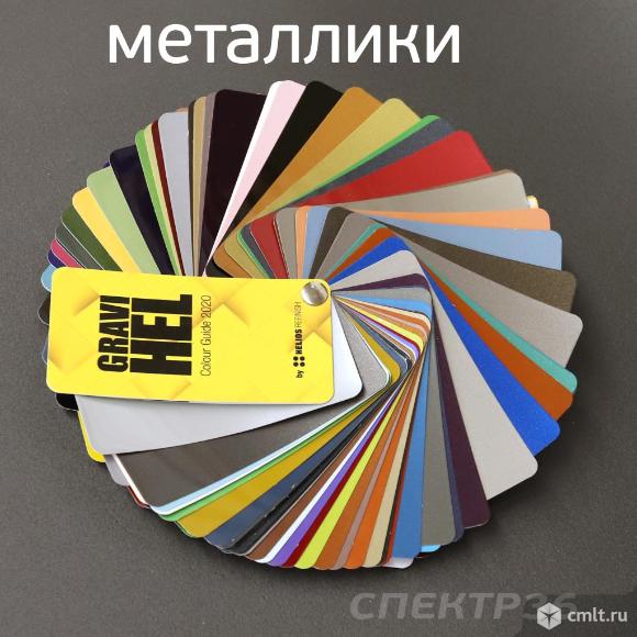 Цветовой веер Gravihel металлики Metallic. Фото 3.
