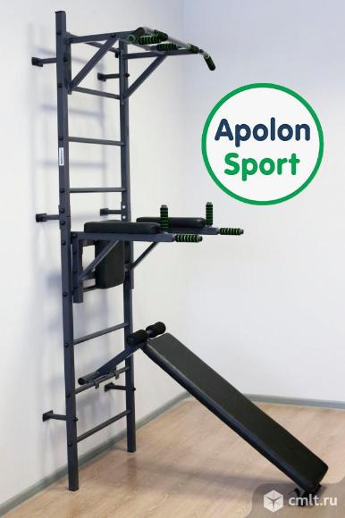 Шведская стенка "Гладиатор" полной комплектации ApolonSport. Фото 1.