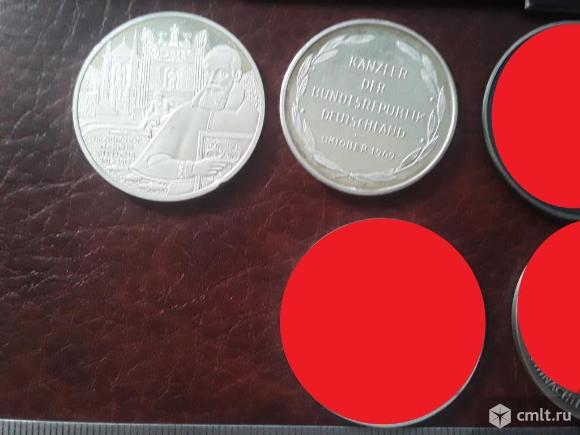 Монеты, медали мира 1956-2010г. Серебро.Оригиналы.. Фото 8.