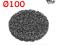 Круг коралловый 100мм черный РМ-91631 под шпиндель. Фото 1.