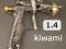 Краскопульт Anest Iwata kiwami4 WBX (1.4мм). Фото 3.