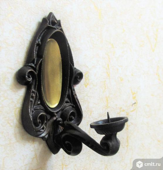 Подсвечник настенный (СССР). Фото 2.
