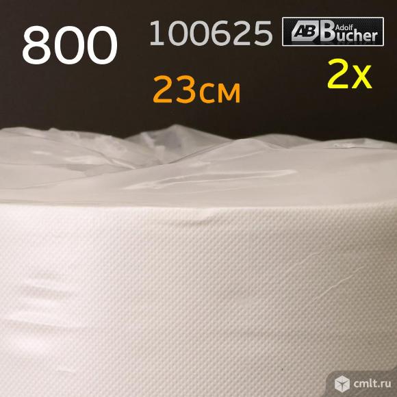 Салфетка протирочная AB 0625 (800шт) белая DOUBLE. Фото 2.