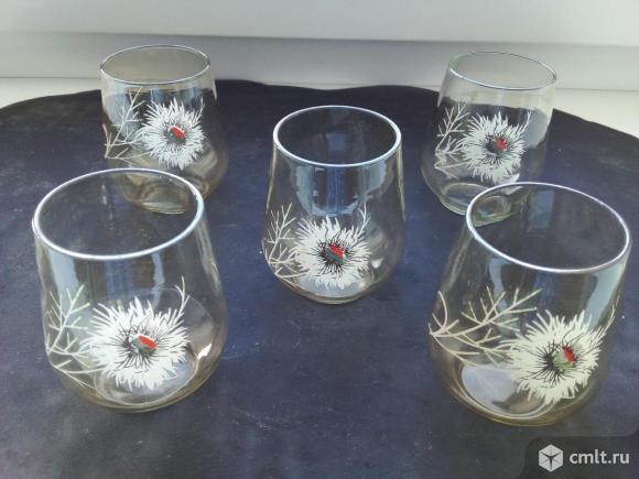 Стопочки "Хризантемы", СССР. Фото 1.