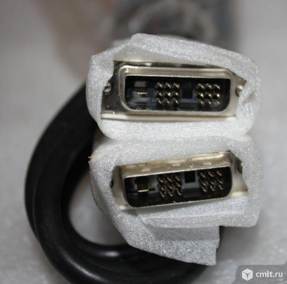 Кабель для монитора DVI-D - DVI-D. Фото 2.