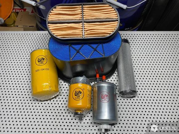 Комплект фильтров для то JCB 3CX, 4CX. Фото 1.