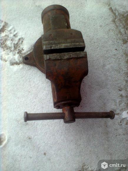 Тиски слесарные ссср. Фото 1.