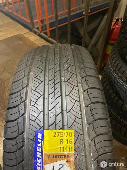 А/шина 275/70R16 114H MICHELIN LATITUDE TOUR HP. Фото 1.