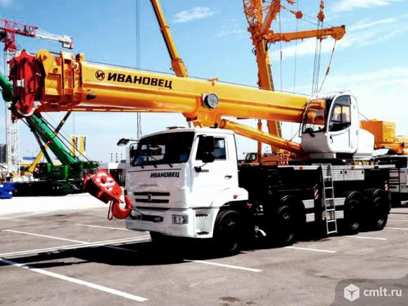 Аренда автокрана 40 тонн ИВАНОВЕЦ КС-65740. Фото 1.