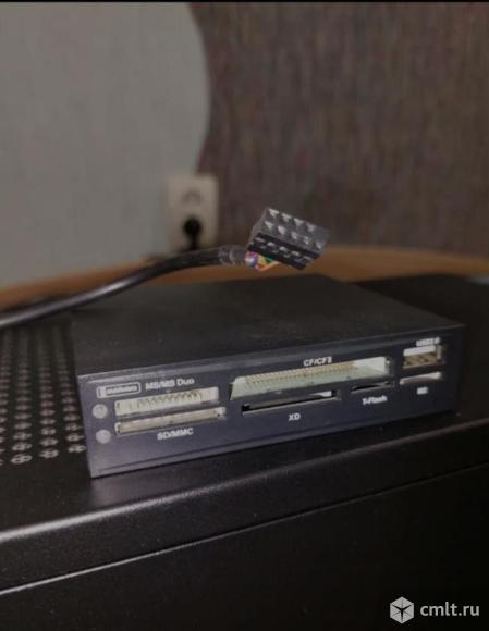 Картридер "mobiledata": MS\MS DUO, CF\CF2, USB 2.0. Фото 1.