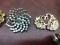 Разные брошки, кулоны. Бижутерия. Фото 10.