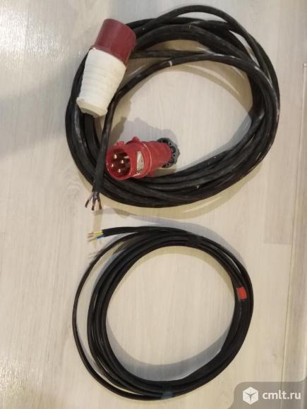 Продам кабель медный силовой 4-4,   13 метров.. Фото 1.