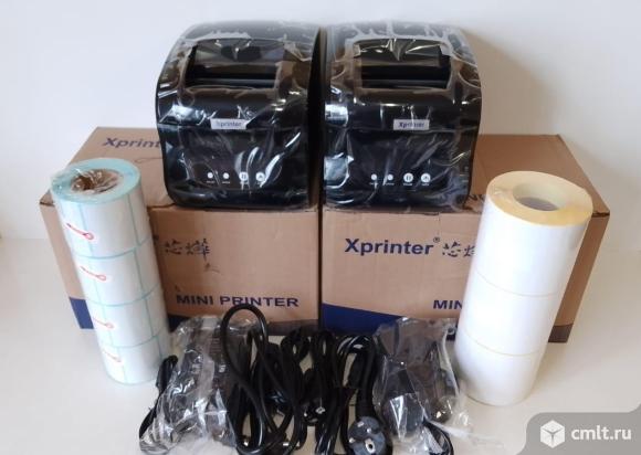 Термопринтер новый xp-365B. Фото 3.