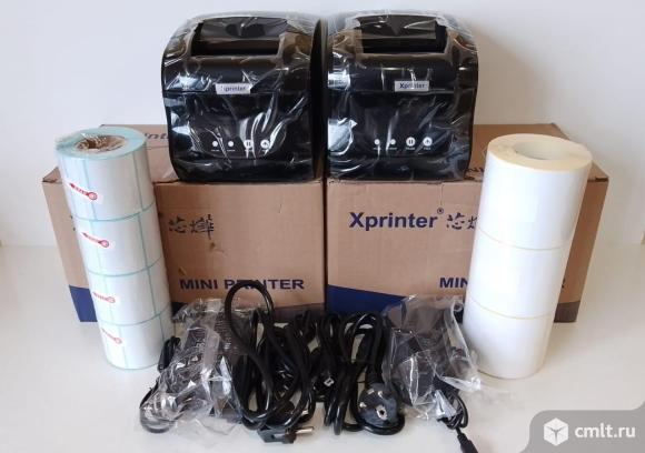 Термопринтер новый xp-365B. Фото 1.