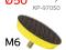 Подошва 50мм Колир Velcro на винте М6 KP-97050 для мини шлифмашинок. Фото 2.
