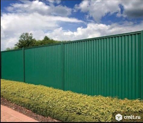 Заборы из металлопрофиля, сетки рабицы изготовим, установим. Другие металлоконструкции.. Фото 1.