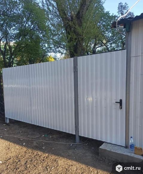 Заборы из металлопрофиля, сетки рабицы изготовим, установим. Другие металлоконструкции.. Фото 7.