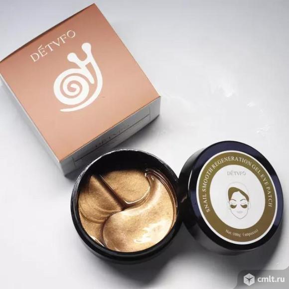 Патчи для глаз Snail Smooth Regeneration Gel Eye Patch, 60 шт./уп.. Фото 4.