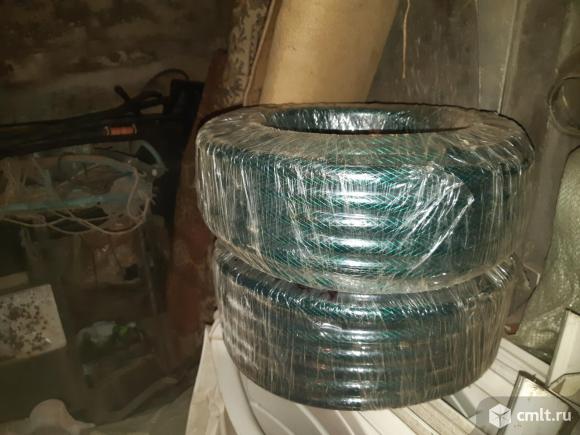 Армированный шланг, 3/4, 20м.. Фото 1.