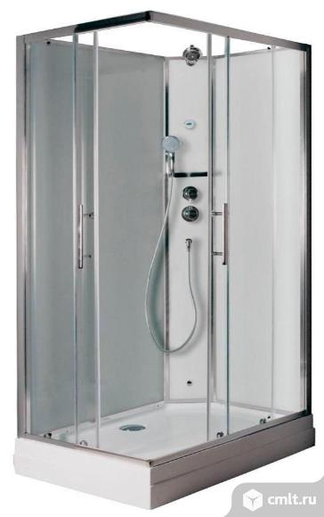 Продаю душевую кабину Timo 120х80х222 с крышей. Фото 1.