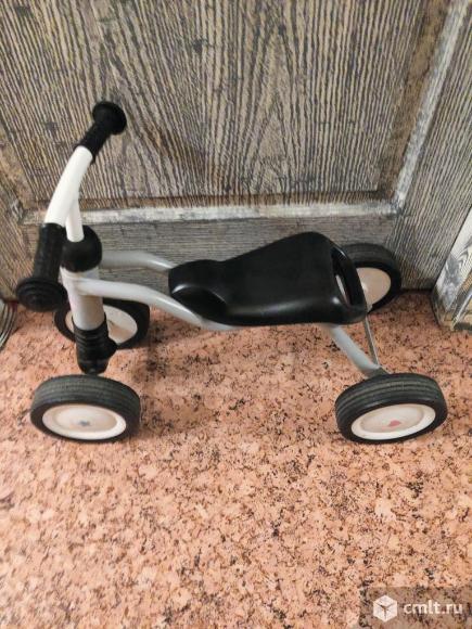 Беговел-каталка Pukу Wutsch белый. Фото 1.