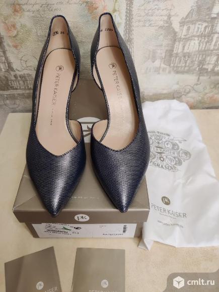 Туфли Peter Kaiser 41-41,5/ 7,5 новые. Фото 1.