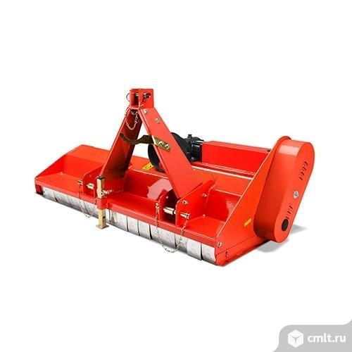 Мульчер (косилка-измельчитель) EF115 с подшипником ротора SKF, Y-образным лезвием, покраска GB. Фото 1.