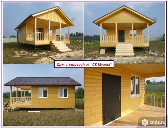 Каркасные дома. Строительство. Фото 1.