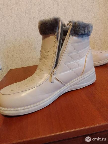 Женские полусапожки  на зиму. Фото 1.